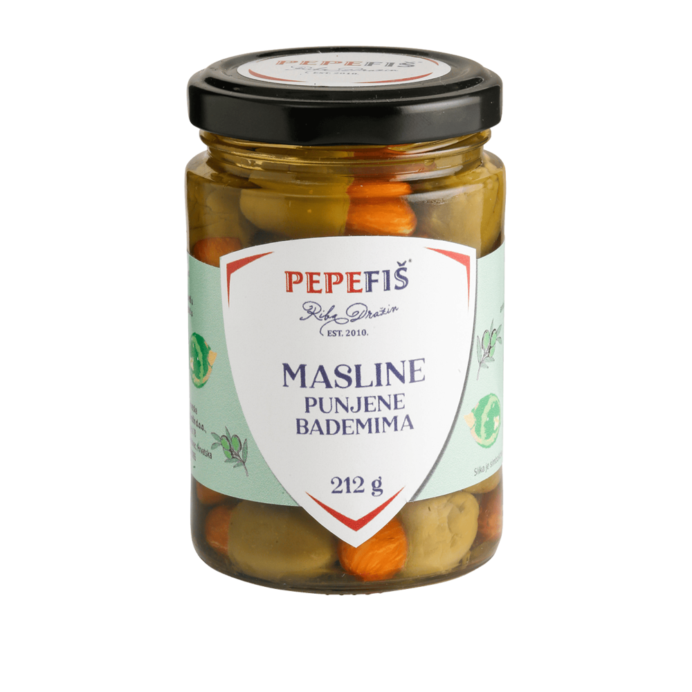 PEPEFIŠ - masline punjene bademima