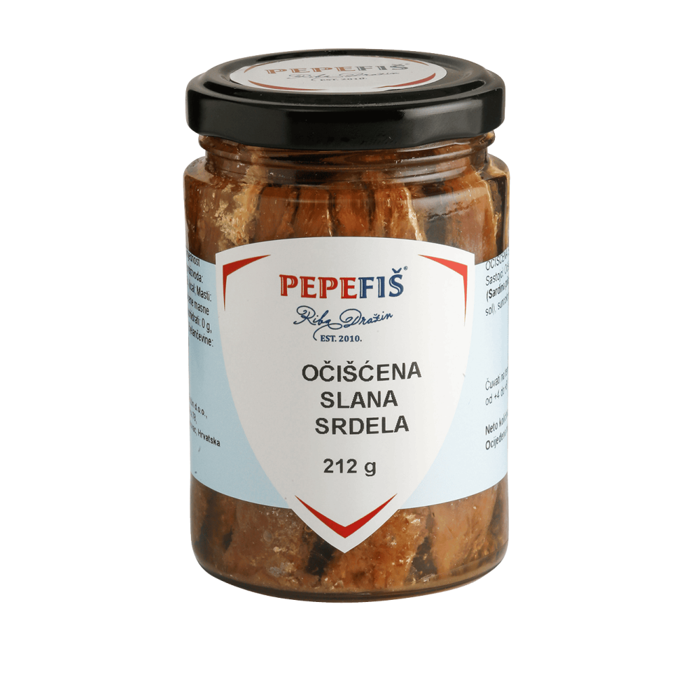 PEPEFIŠ - ociscena slana srdela