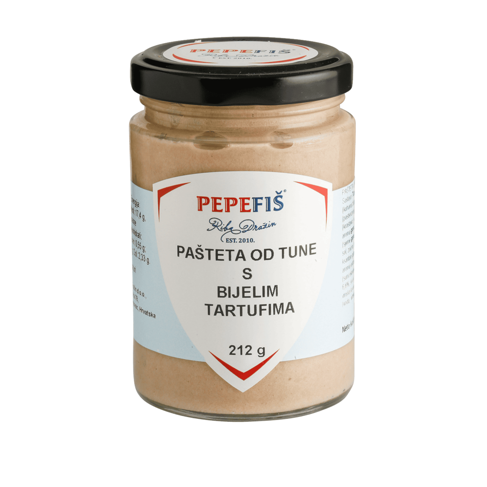 PEPEFIŠ - pasteta od tune s bijelim tartufima