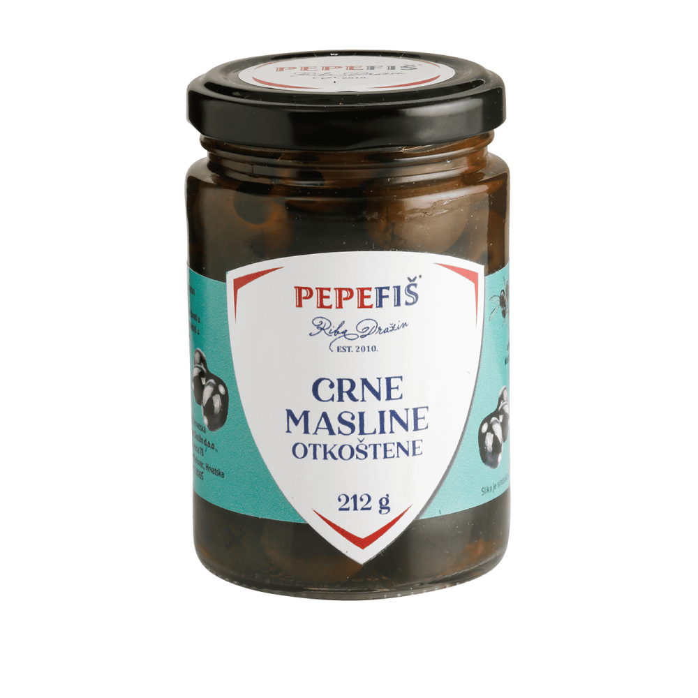 PEPEFIŠ - crne masline otkostene